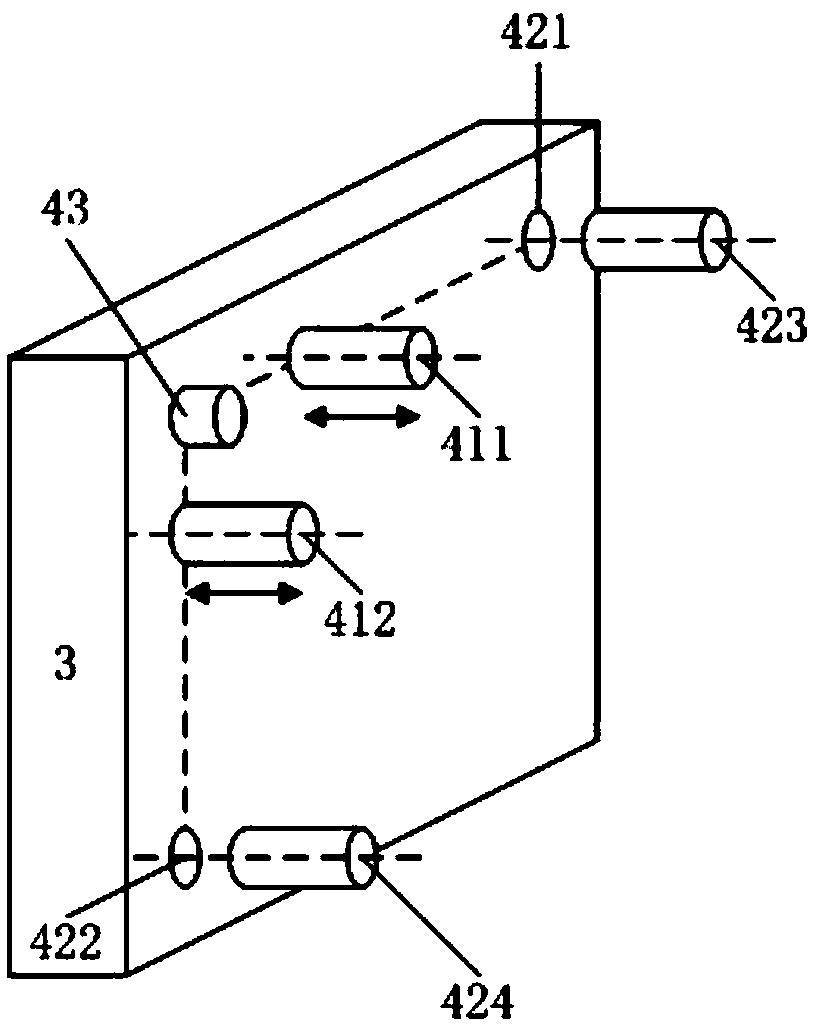 Portable array zeroing high precision large working distance autocollimation device and method