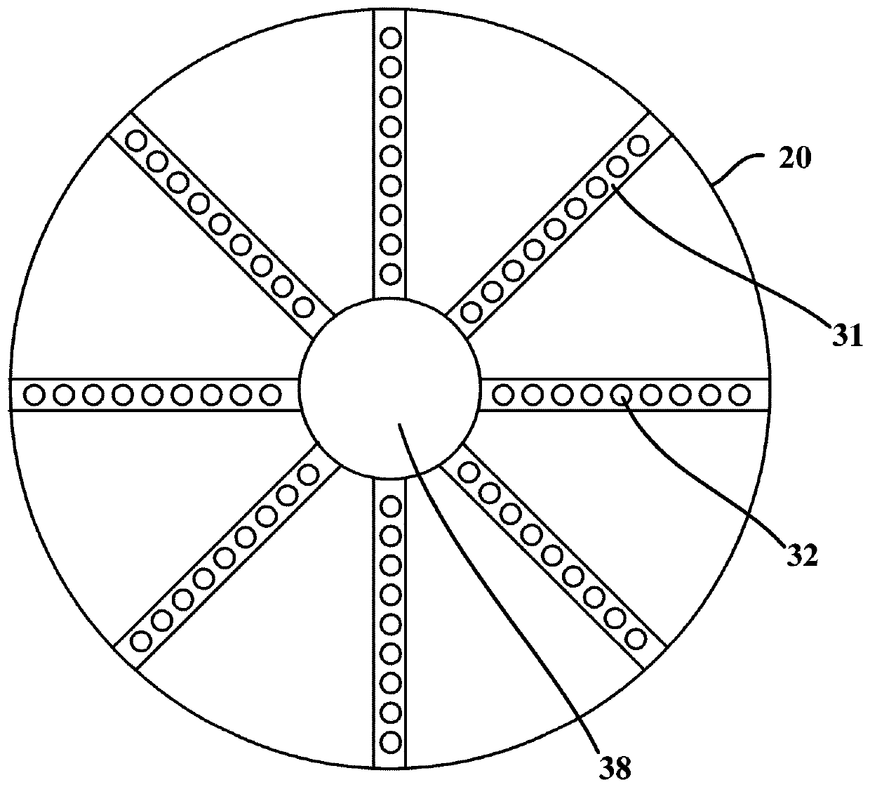 Radiation convection type heat exchanger and air-conditioner provided with same