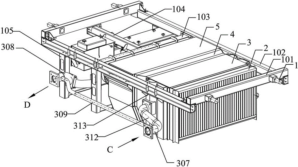 Cooling unit for traction system