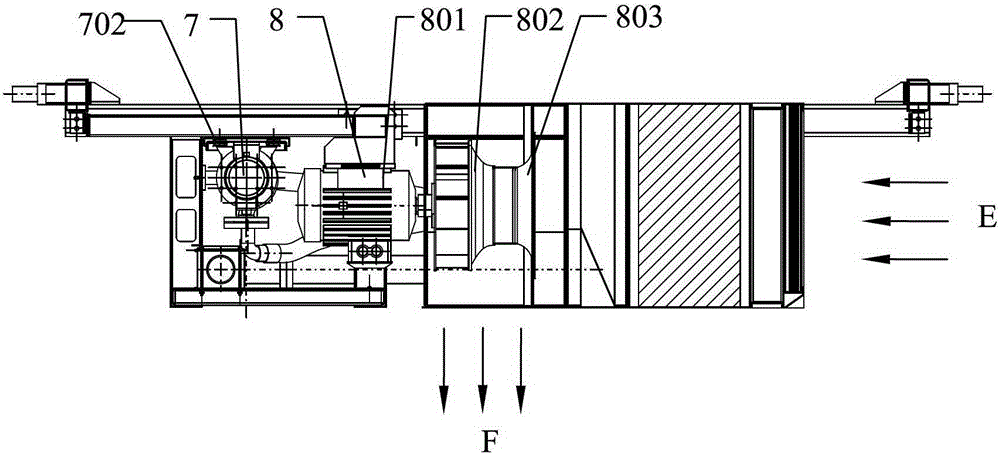 Cooling unit for traction system