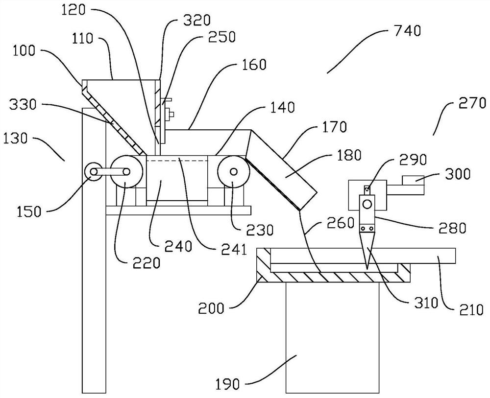 Magnetic sheet stacking device and magnetizer