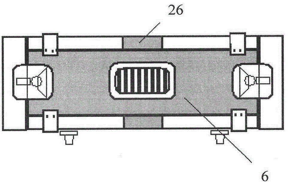 Combined type transport case