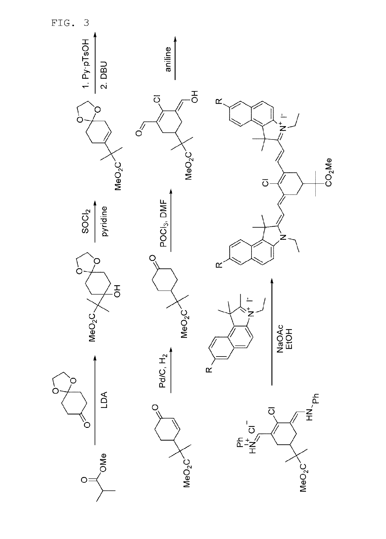 Organic compound, near-infrared fluorescent constant medium containing same, and method for nano-granulating constant medium