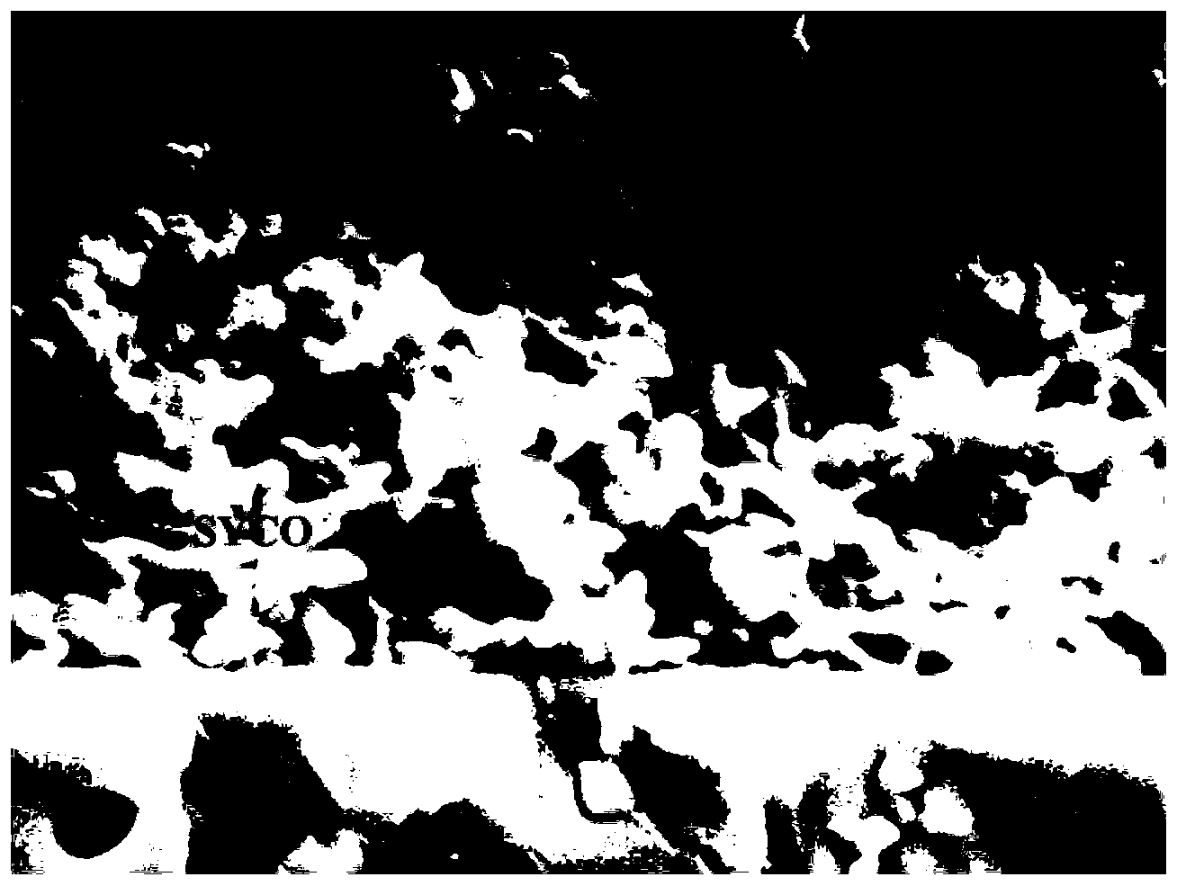 One-dimensional SYCO cathode material and preparation method and method to prepare composite cathode by using the cathode material