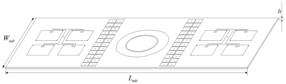 A Combination Structure of Microstrip Antenna with Coupling Suppression Function