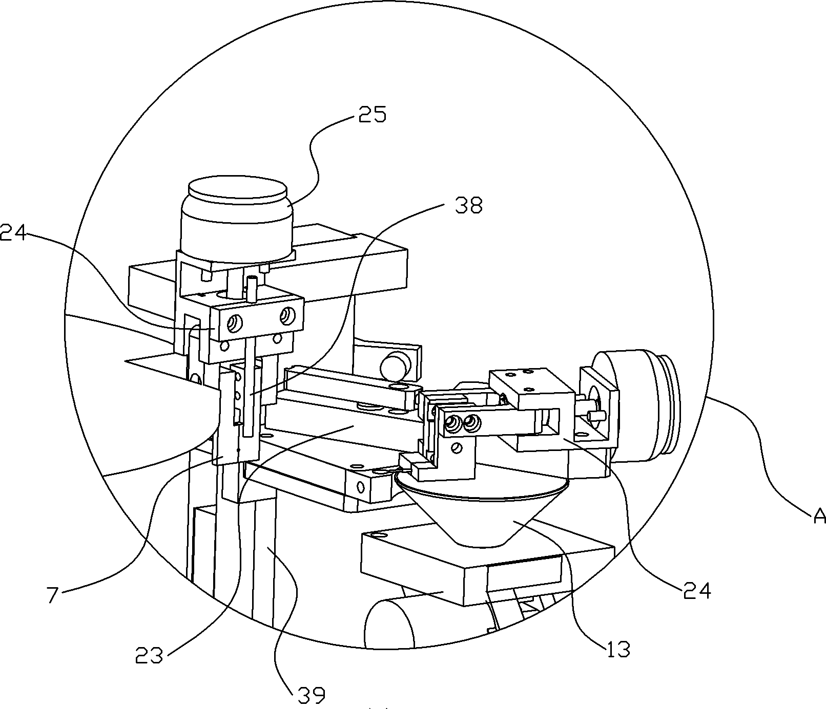 Automatic filament charging machine