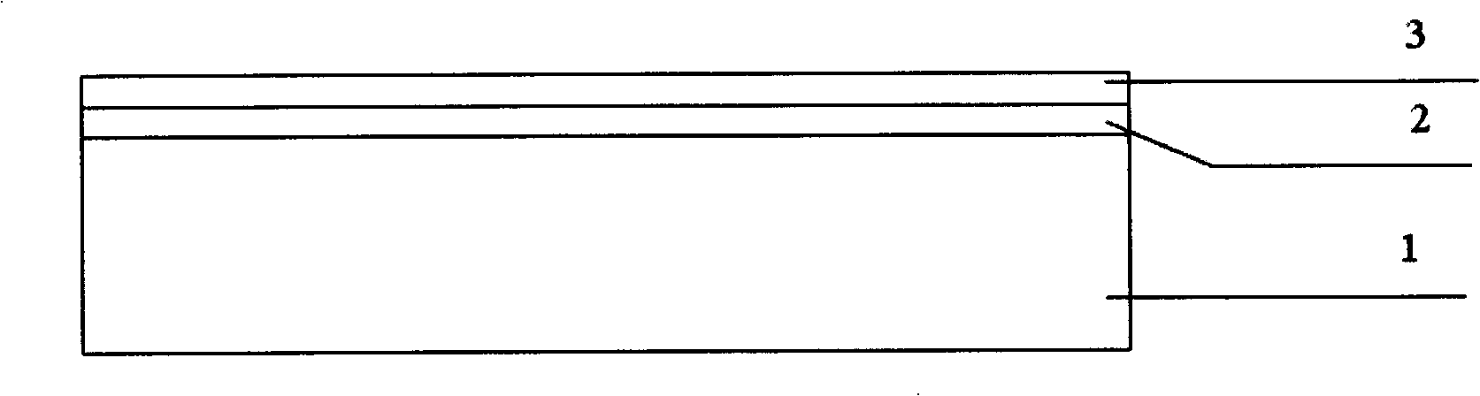 Method for preparing nano CMOS integrated circuit by SiO2 masking technique