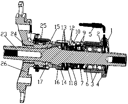 Bicycle assisting force system adopting middle-axis torque sensor