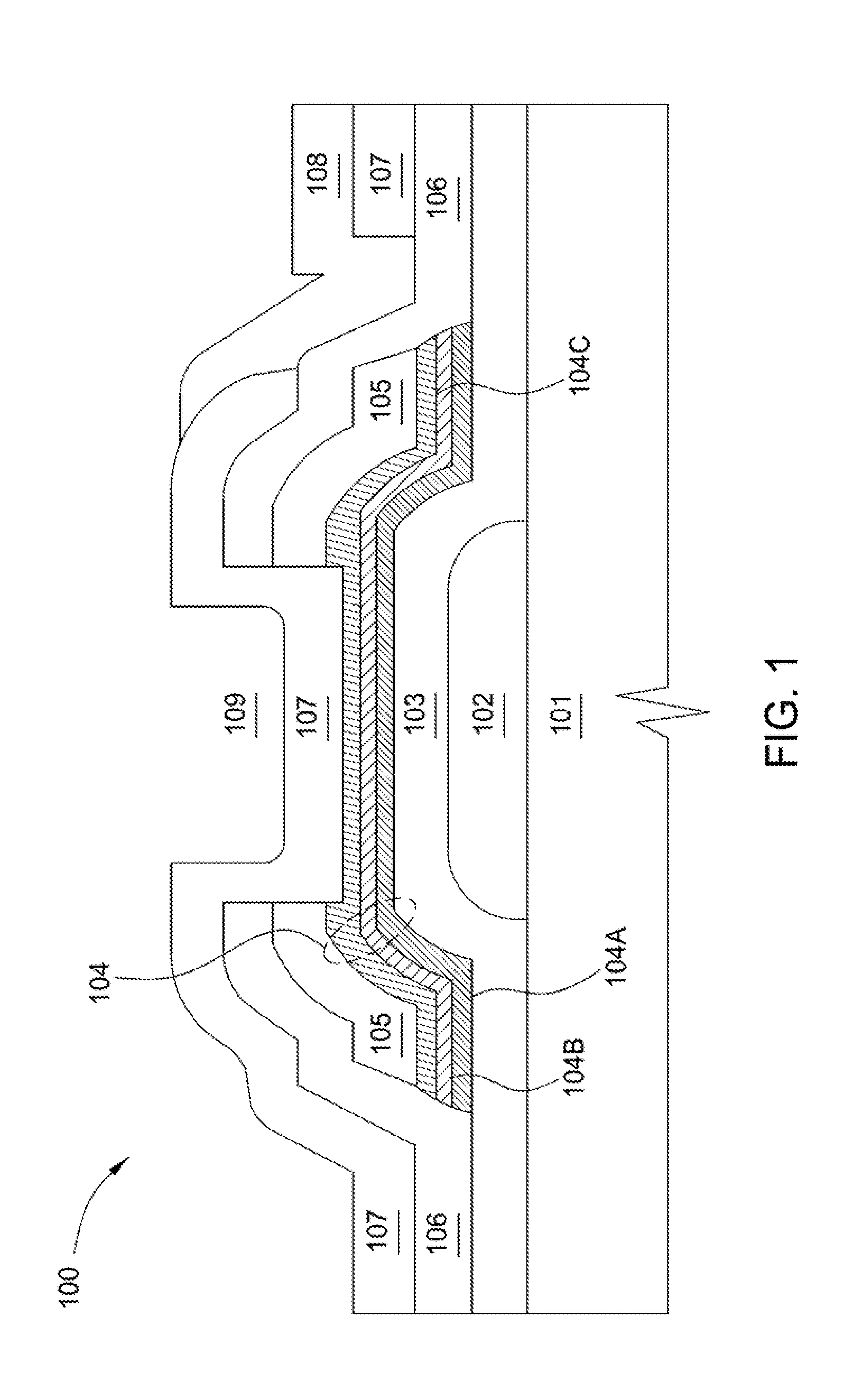 Indium gallium zinc oxide layers for thin film transistors