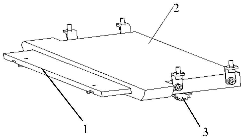 A kind of sun visor mechanism and rail car