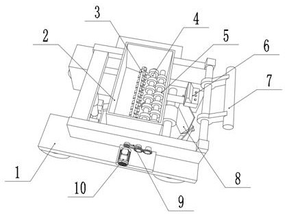 Soil fertilization device for nursery stock planting