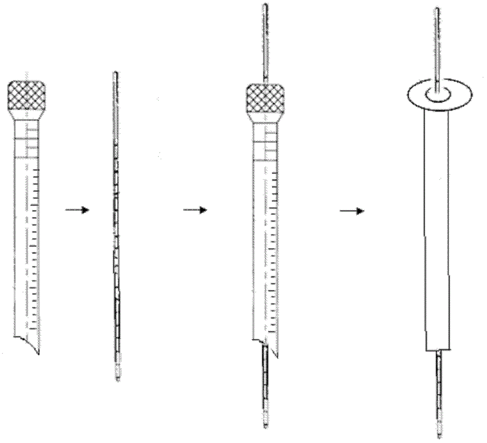 Lacrimal passage drainage system