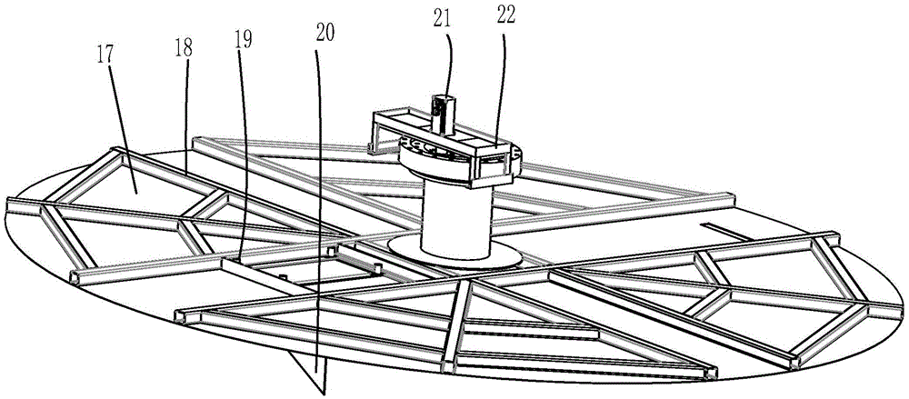 High-temperature resistant slag cleaning and fishing device