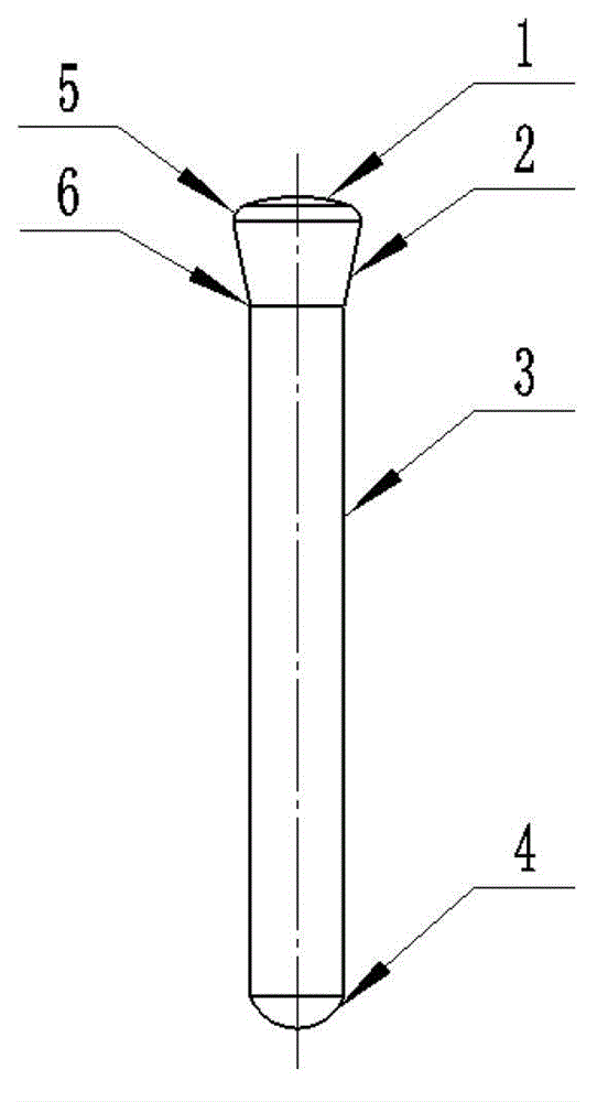 Pins with different heights for semiconductor coating device and use method thereof