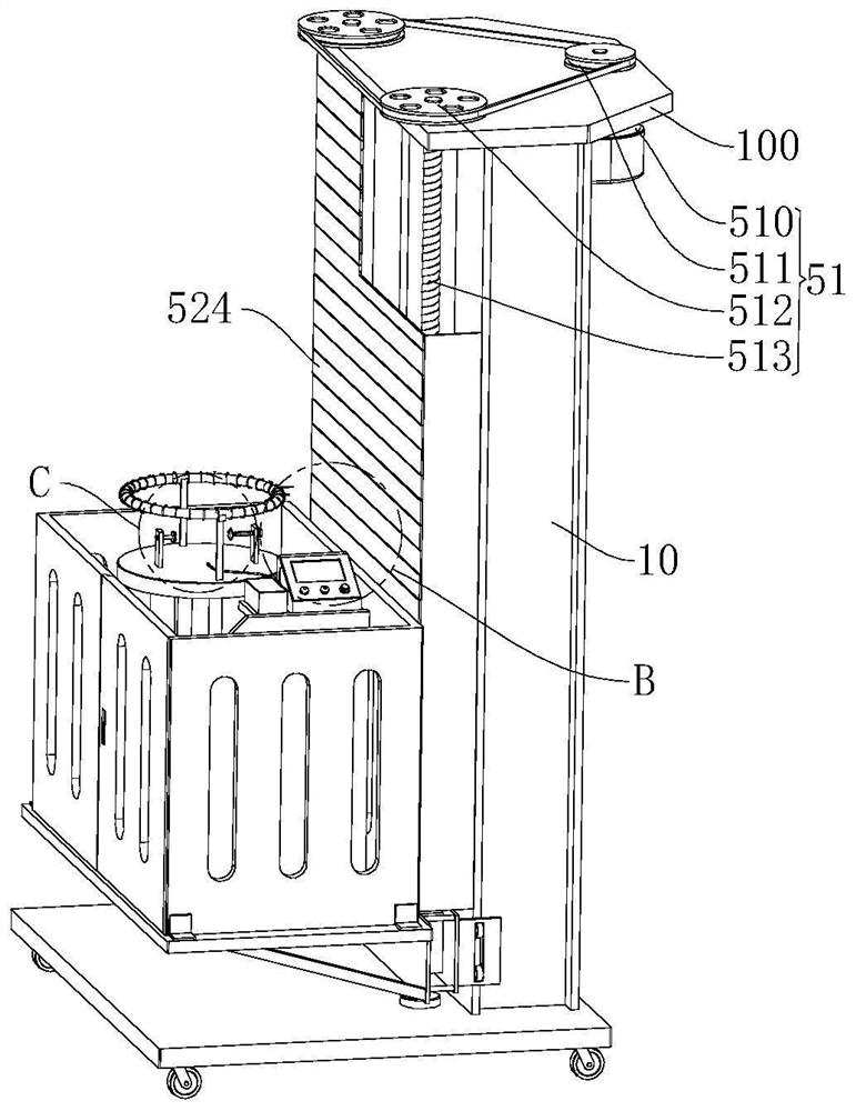 Airborne fire control radar fault detection device