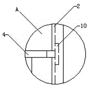 Metal box for storing automobile parts