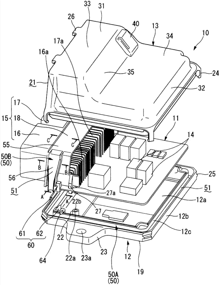 Electronic control device