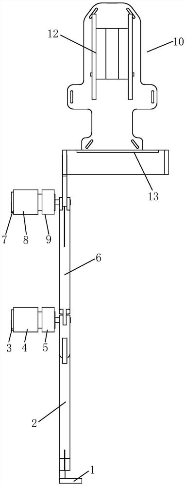 Self-adaptive robust force control method and device for under-actuated supporting leg assisting exoskeleton