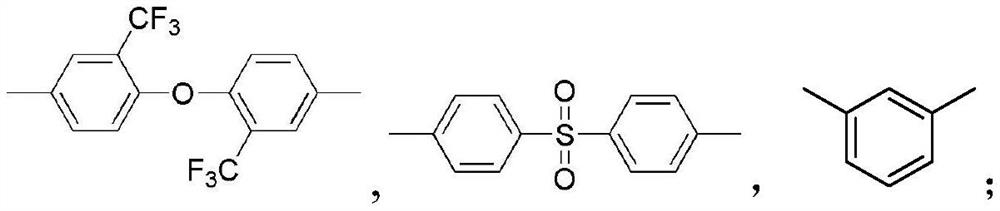 Thermoplastic polyimide resin material with low thermal expansion coefficient and preparation method thereof