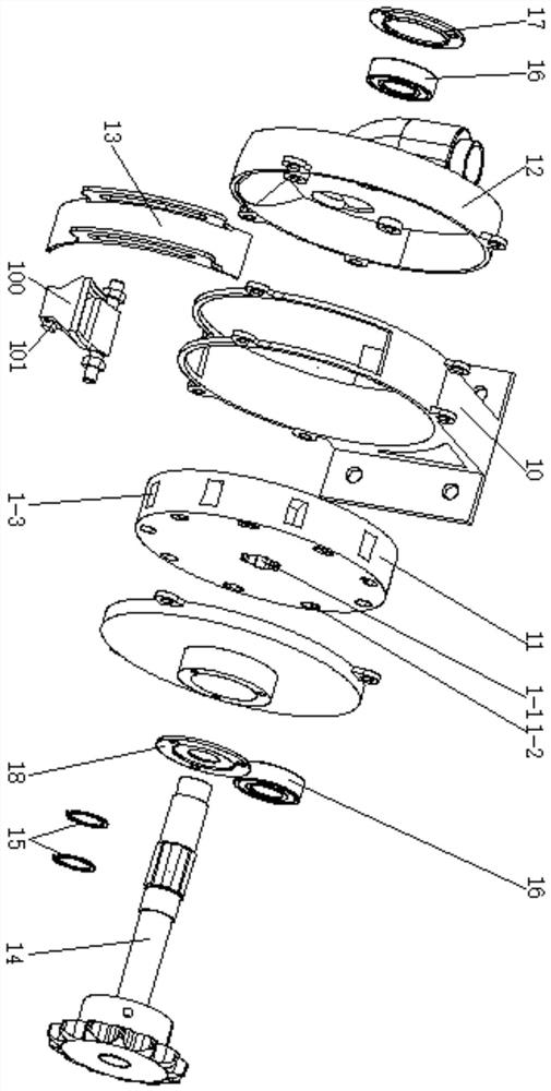 A kind of corn missed sowing and reseeding device and control method