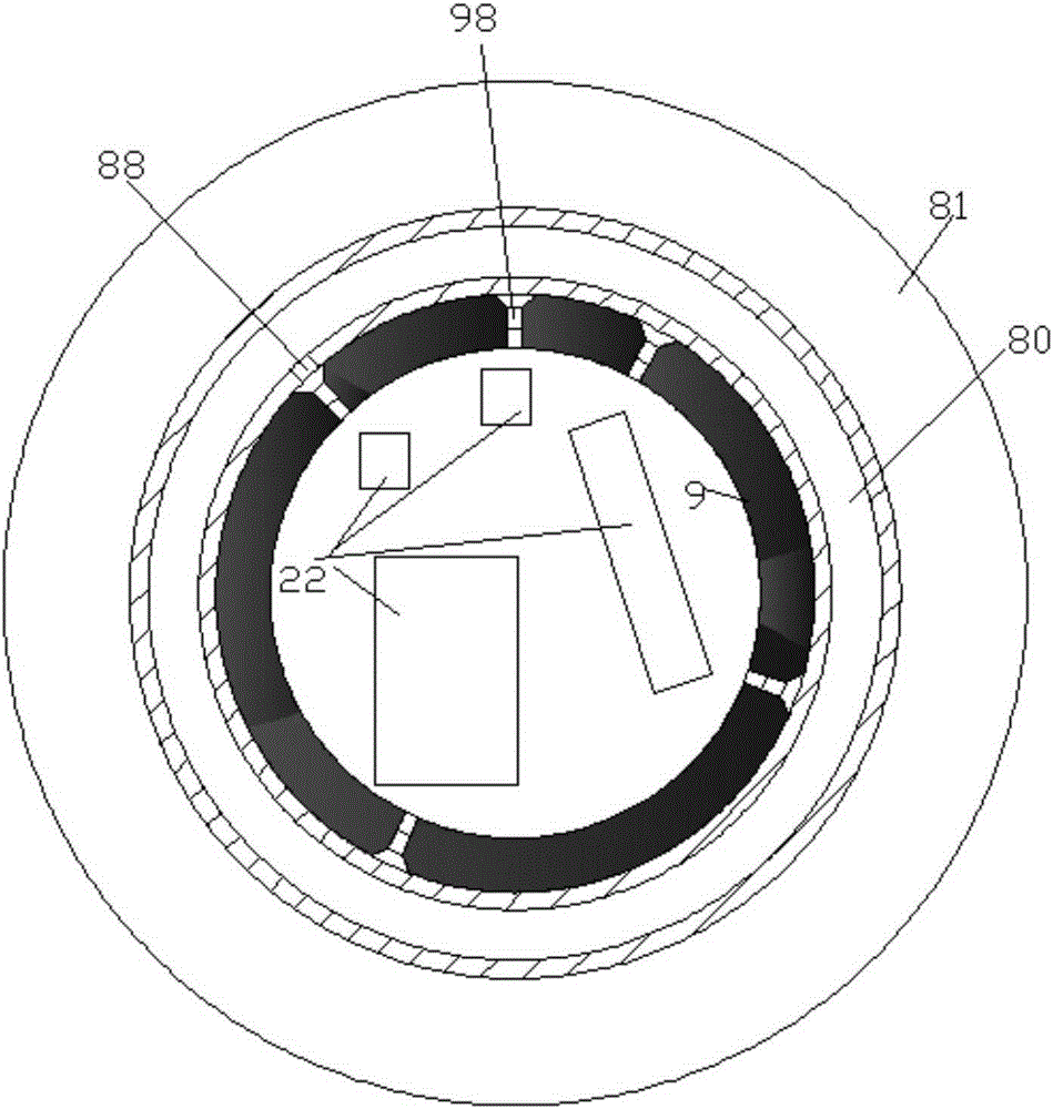 Electric cabinet capable of selectively cooling electric device