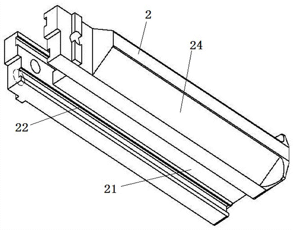 Nail head device and box nailer for corrugated cardboard stapling