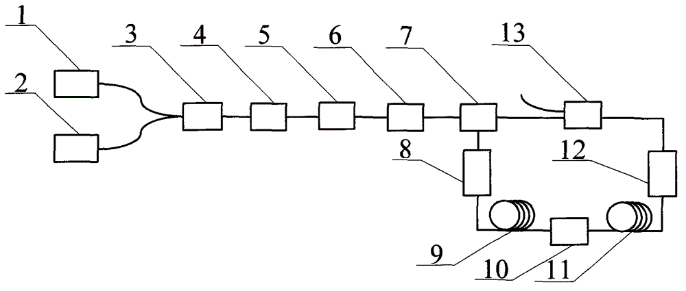 Double-pump Fourier domain mode-locked fiber optical parametric oscillator