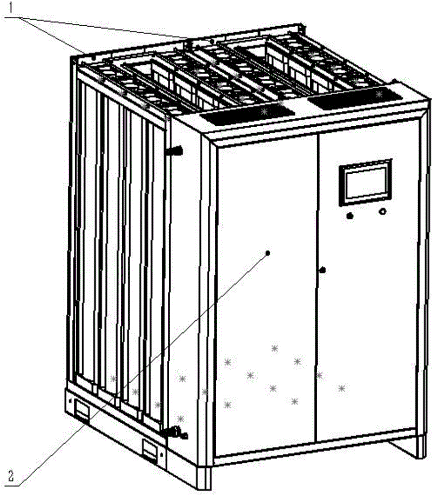 Modular molecular sieve oxygenerator