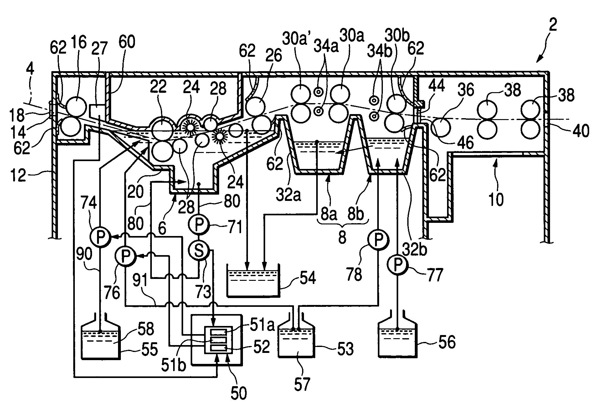 Automatic processing method of photosensitive lithographic printing plate and automatic processing apparatus thereof