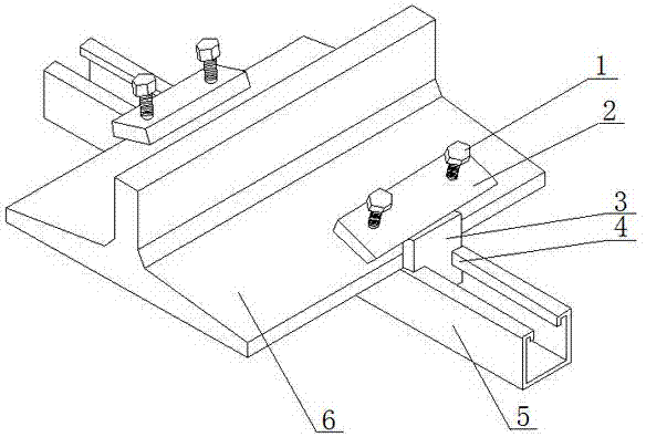 Clamper for clamping I-steel