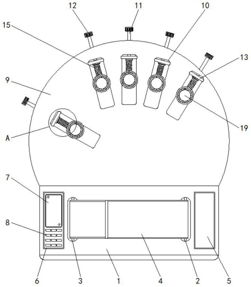 Finger rehabilitation exercising apparatus for rehabilitation nursing