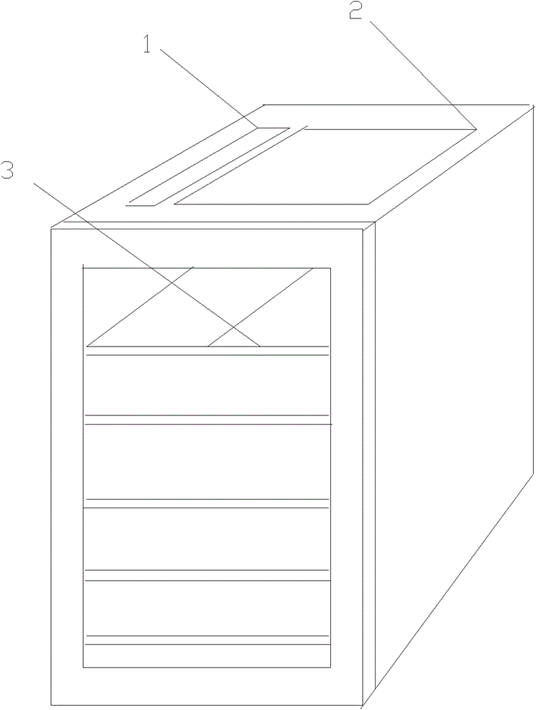 Intelligent wine cabinet system and information processing method thereof