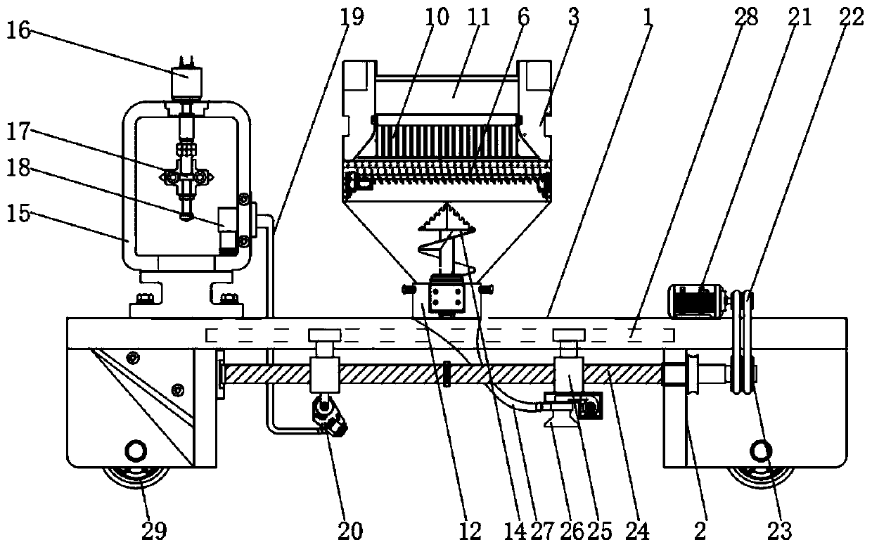 Biological fertilizer spreader