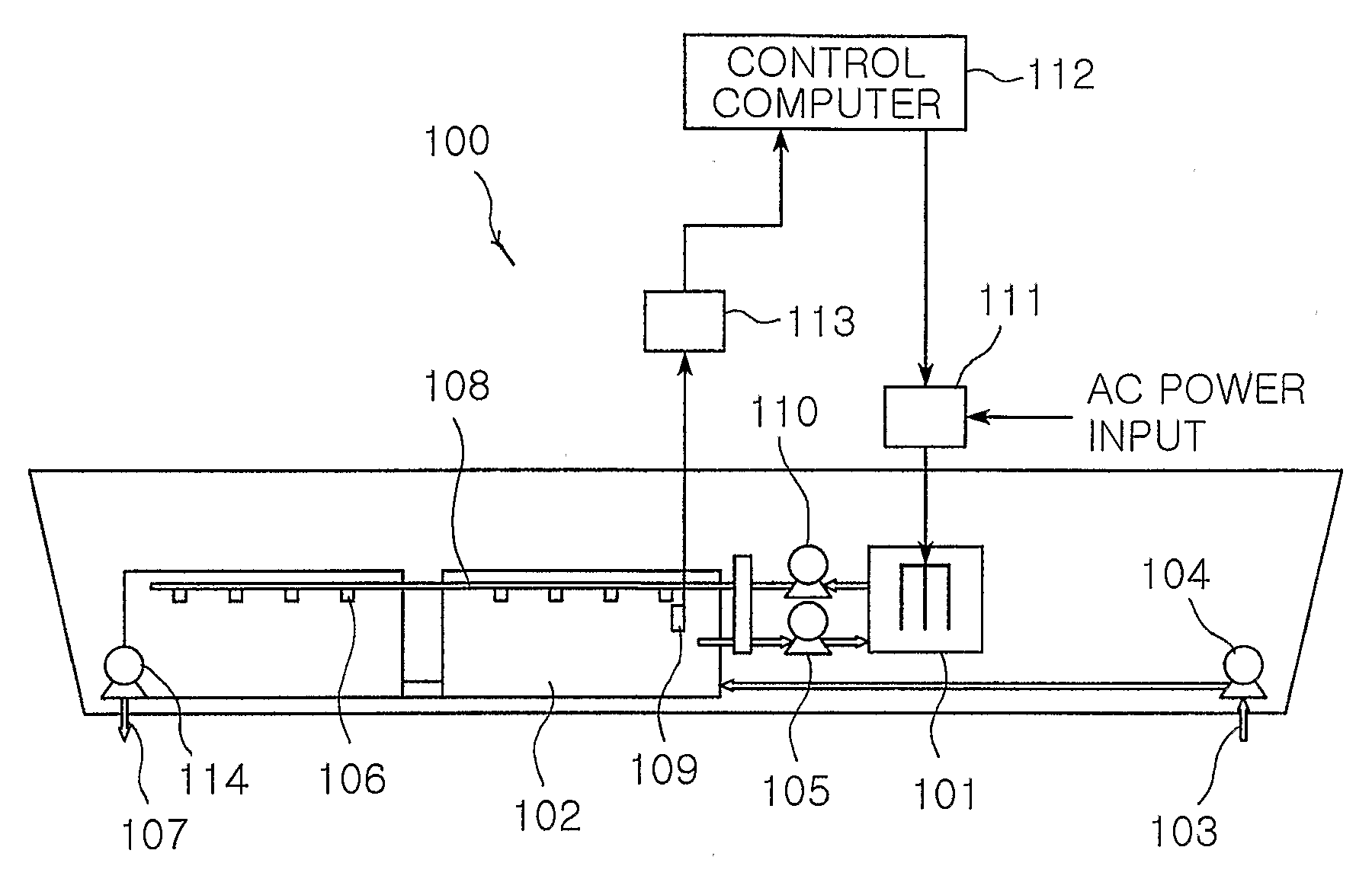 Apparatus and methods for treating ballast water by using electrolysis of natural seawater