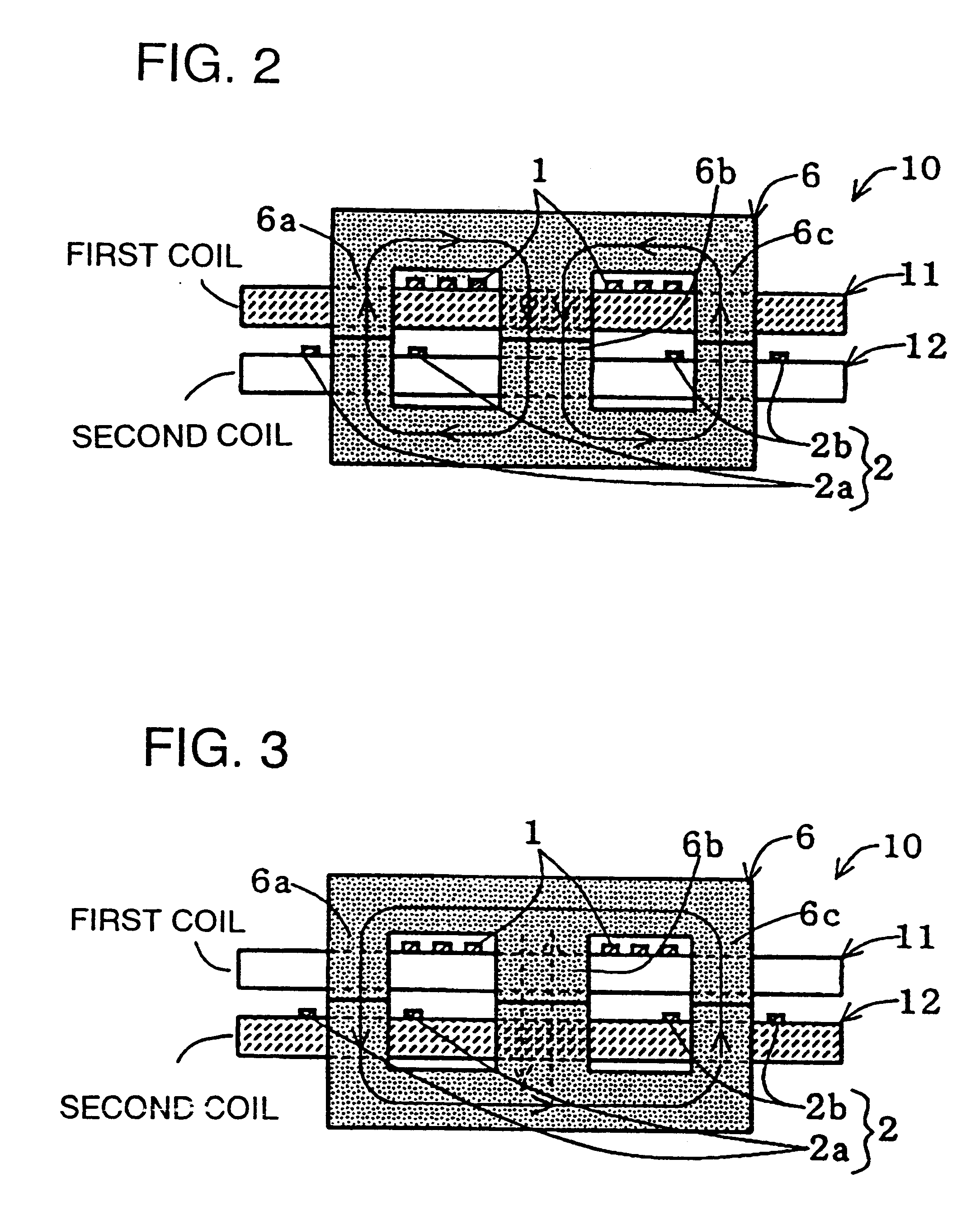 Coil device and switching power supply apparatus using the same