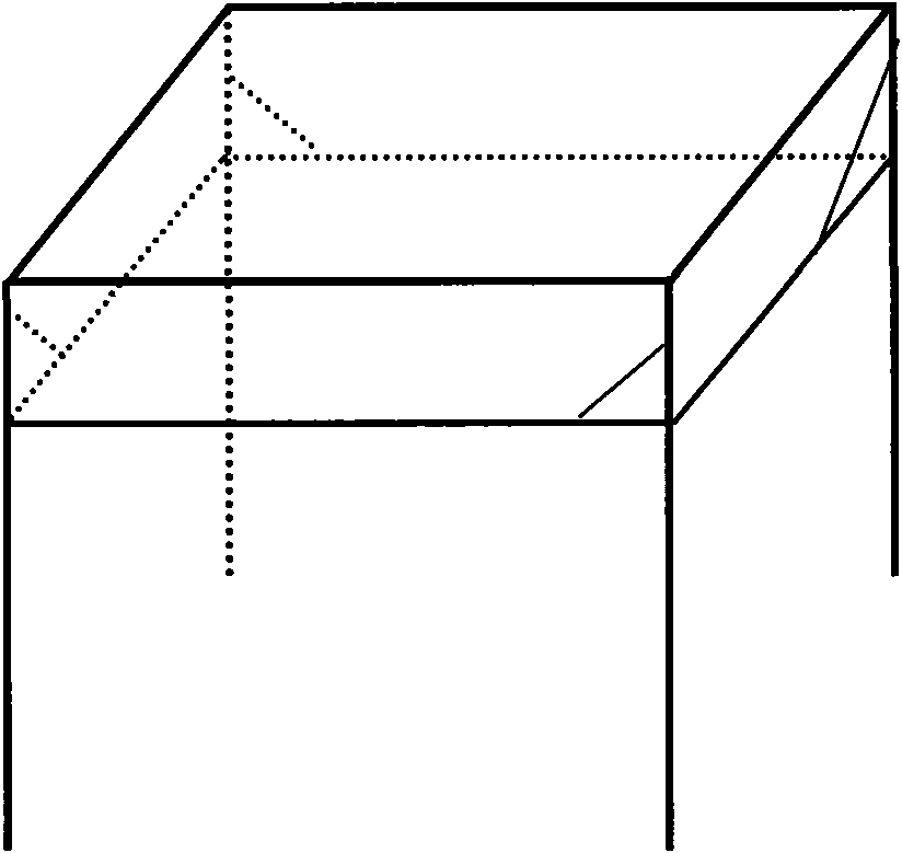 Method for resisting water in soil of field experiment plots