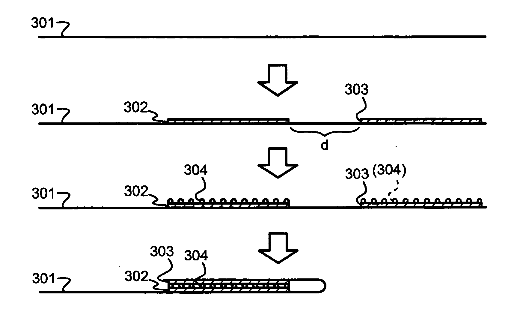 Printable electromechanical input means and an electronic device including such input means