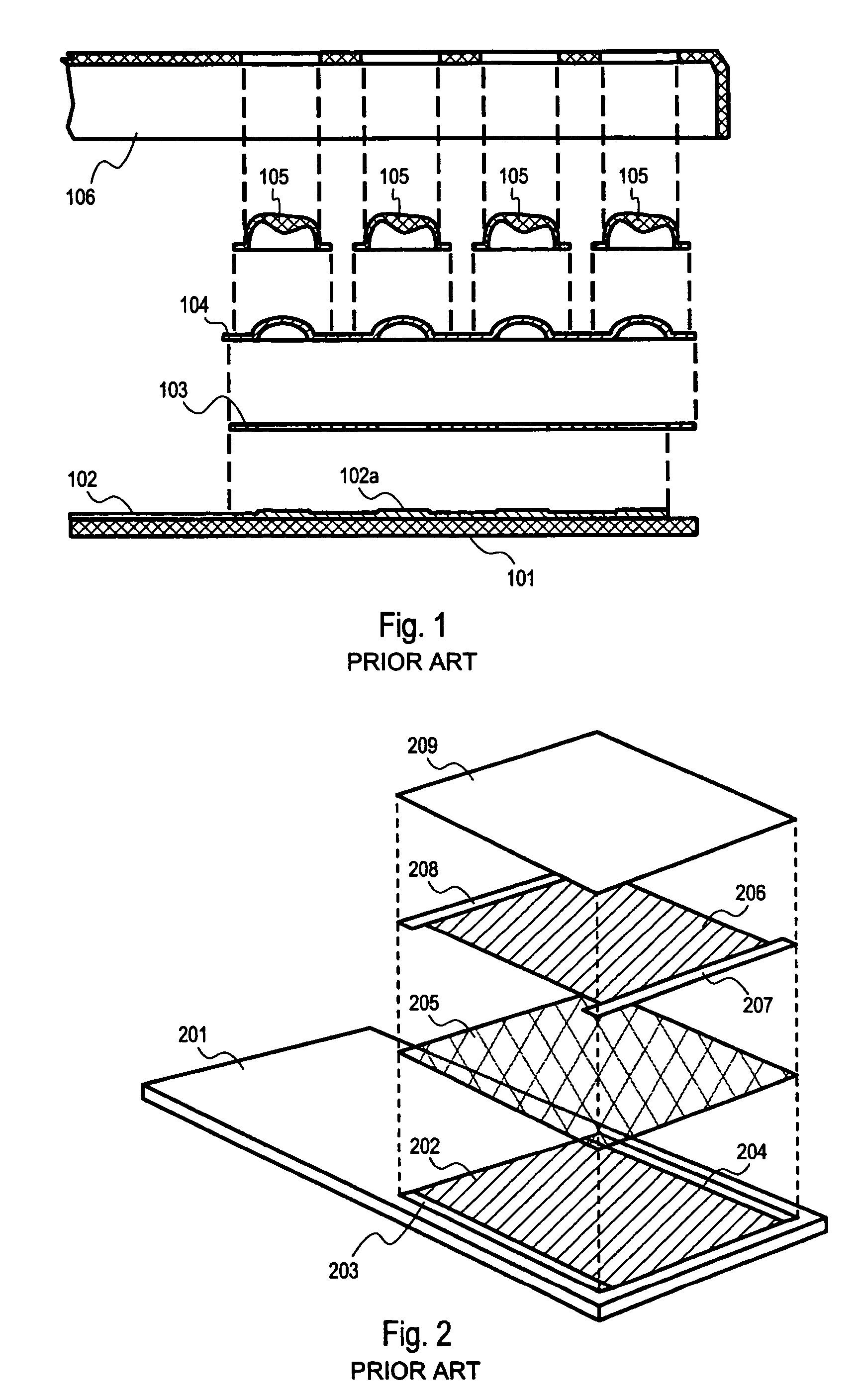 Printable electromechanical input means and an electronic device including such input means