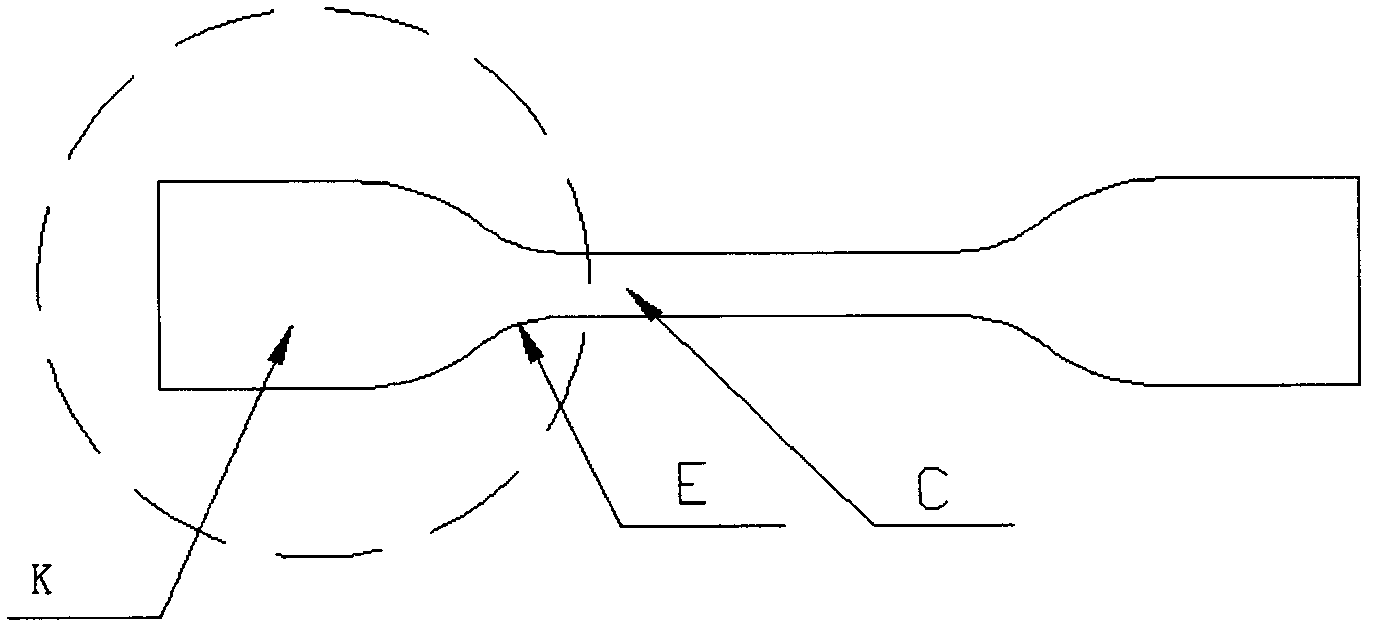 Gripper for tension test