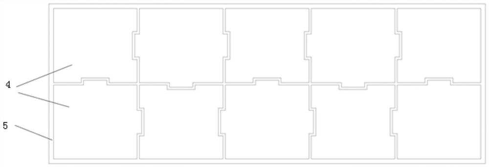 A base for brazing aluminum alloy cold plate