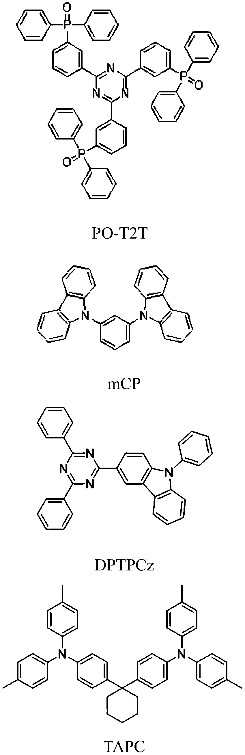 Electroluminescence device and its light-emitting layer and application