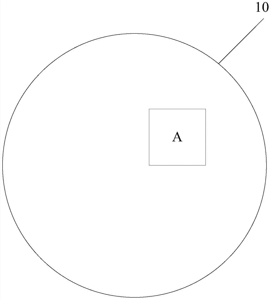 Photoelectric testing method of a diode