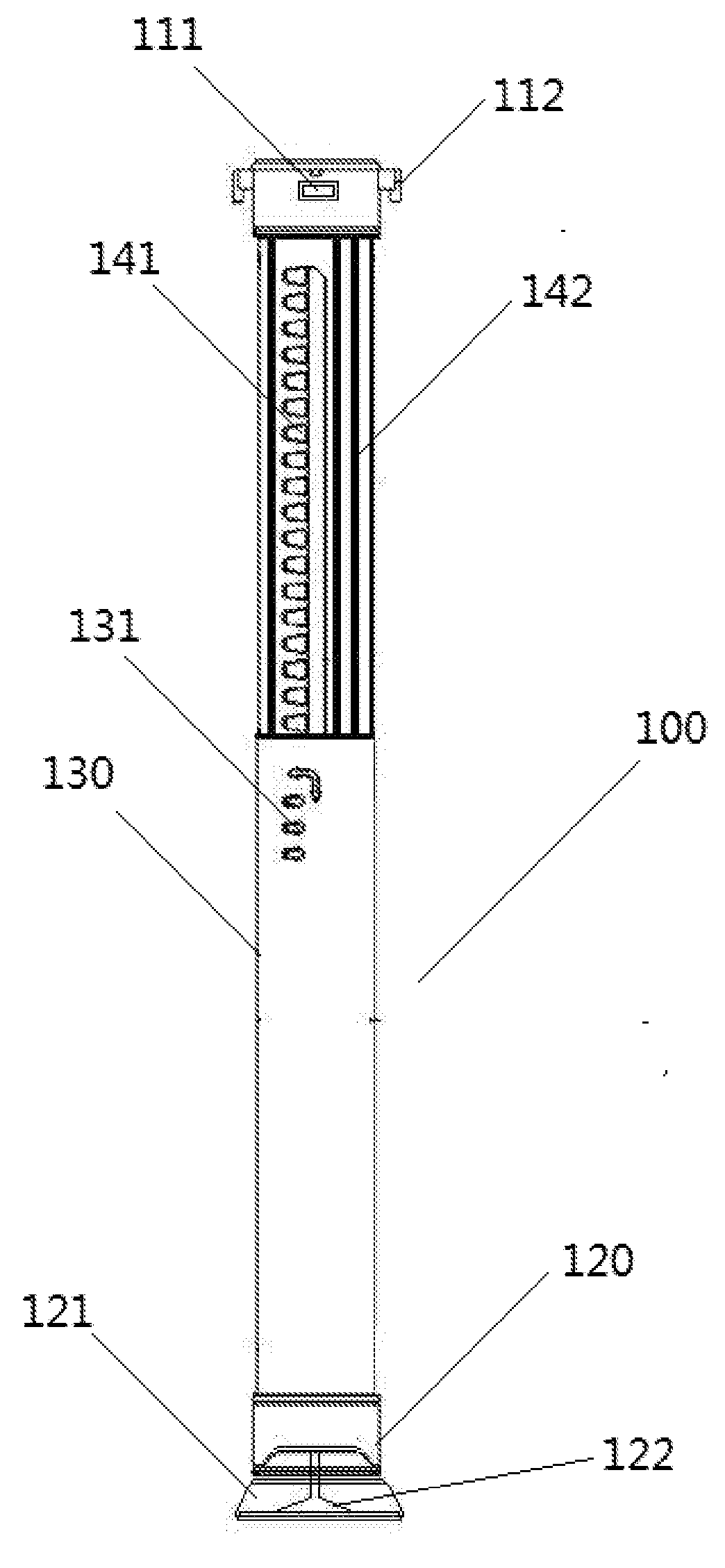 Tennis Ball Pickup Device