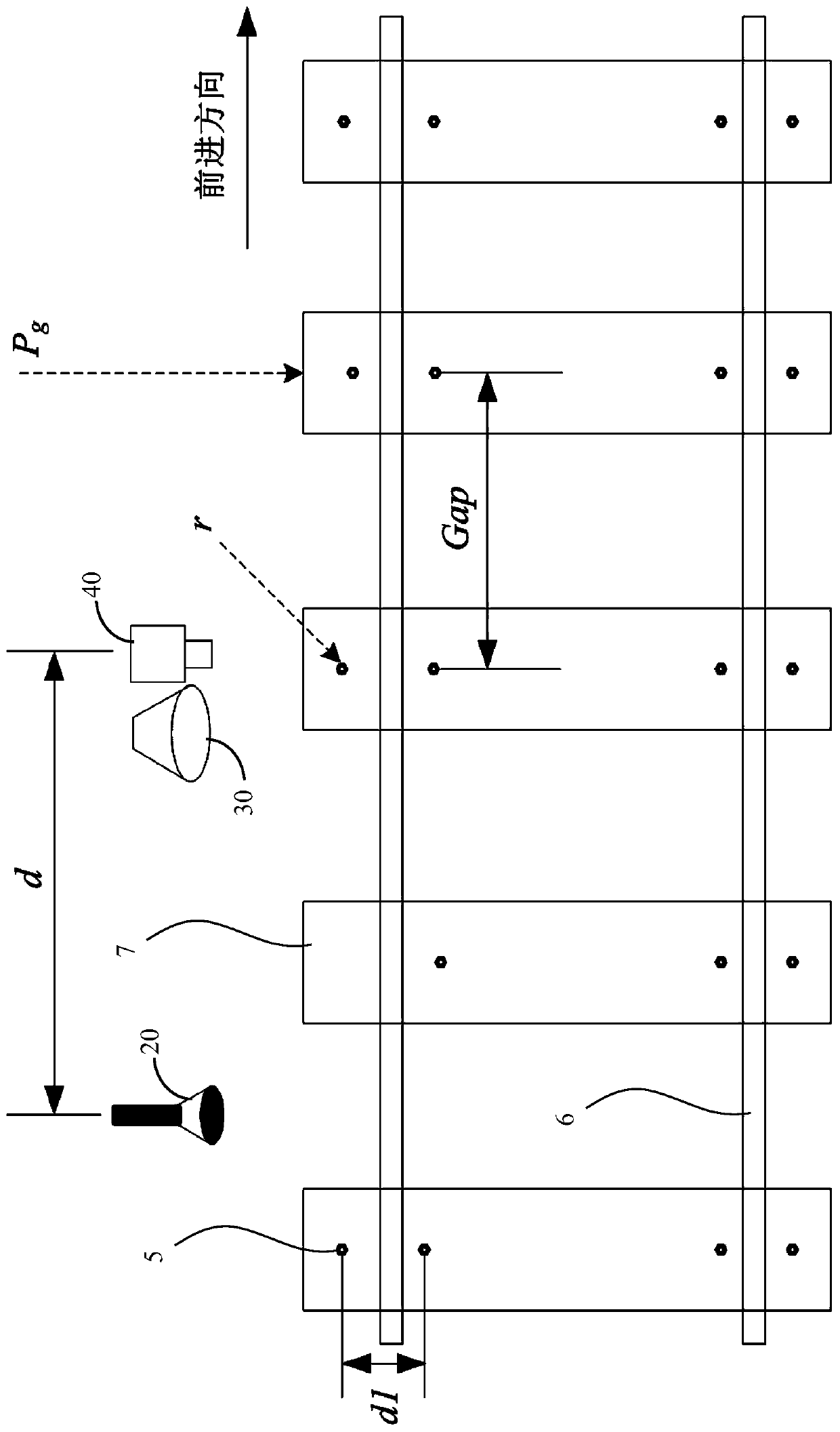 Detection device for sleeper bolts