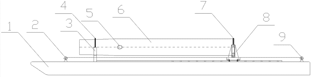 Pile sinking method for driving large-diameter steel pipe pile in intertidal zone