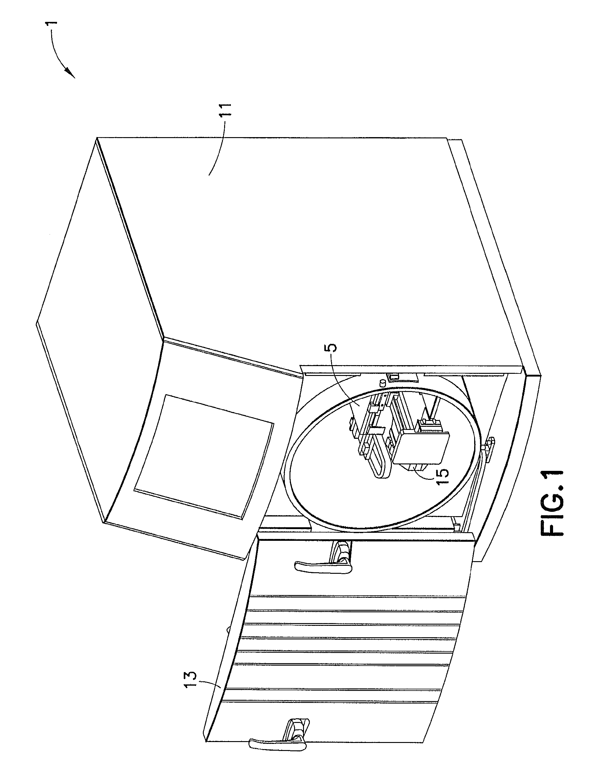 Optical positioner design in X-ray analyzer for coaxial micro-viewing and analysis