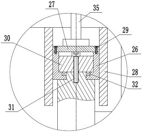 Slot body processing device of brake disc