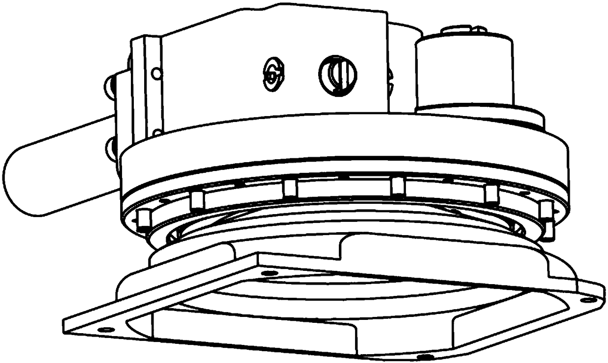 High-precision locking mechanism capable of resisting large impact and vibration