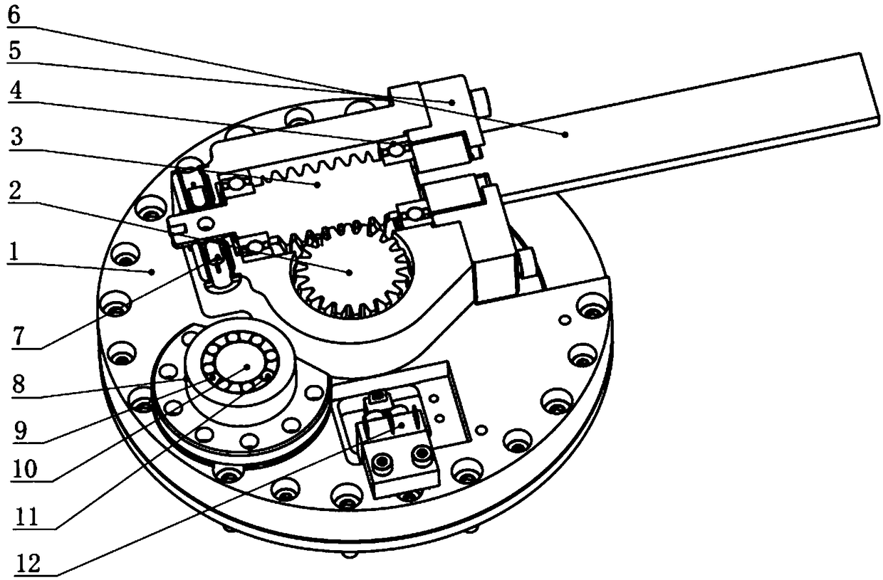 High-precision locking mechanism capable of resisting large impact and vibration