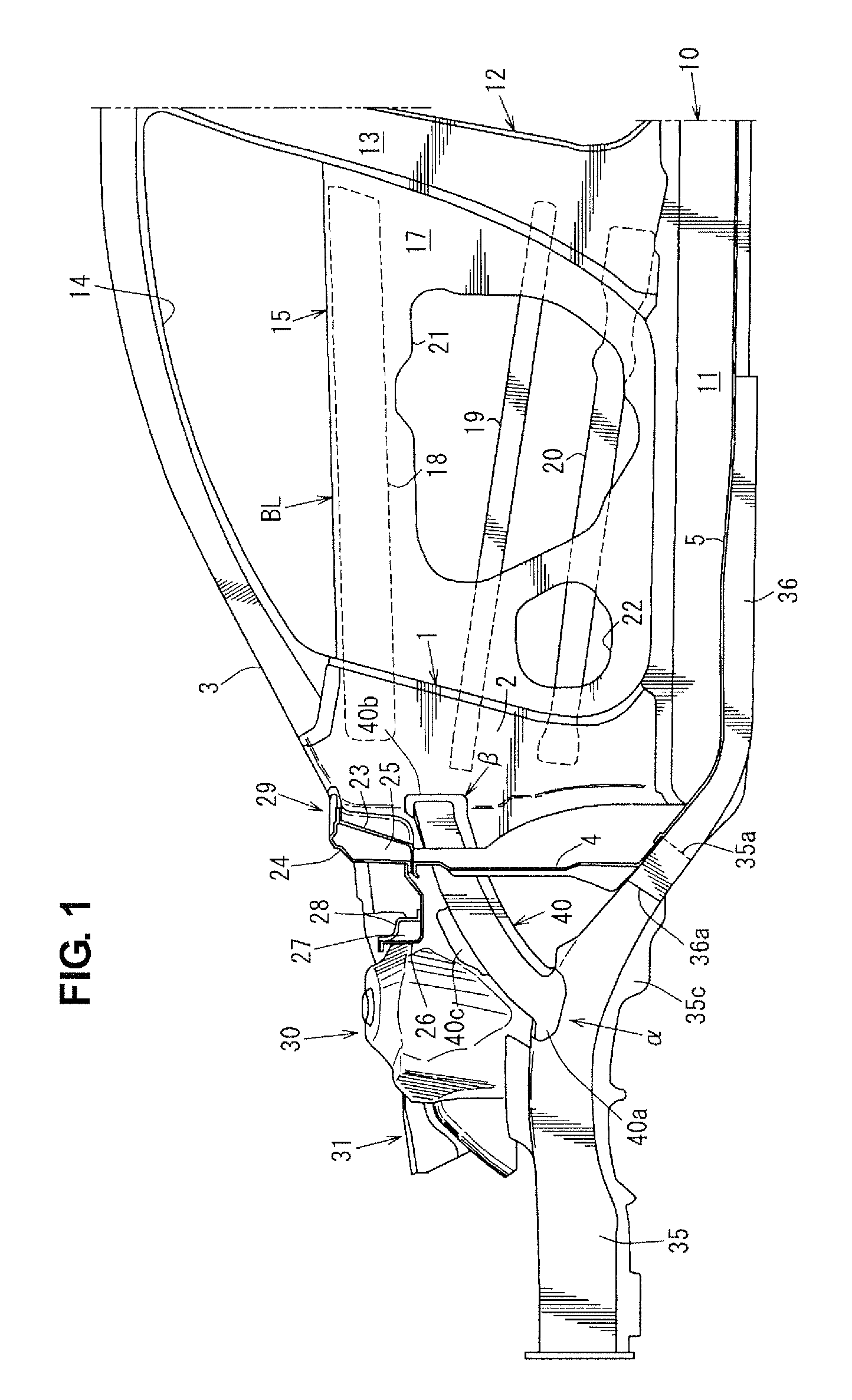 Front structure of automotive vehicle